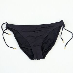 Bleu Rod Beattie Kore String Bikini Bottom, Black, Women's 6